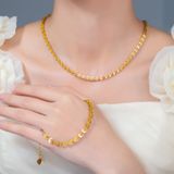  Lắc tay Unisex Titan SST Official Store Kiểu Đuôi phụng bảng lớn sẵn khóa tròn Không Đen Gỉ LT247 