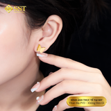  Bông tai Titan SSTOfficial Hồ Điệp Kim Sa Không Đen Gỉ BT41 