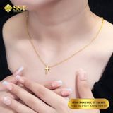  Dây chuyền Titan SST Mặt Thánh Giá nhỏ Không Đen Gỉ VC518 