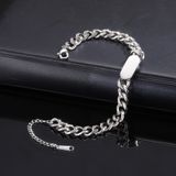  Lắc tay Unisex Titan SST Official Kiểu mặt lật trắng Cá tính Không Đen Gỉ LT79 