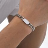  Lắc tay Unisex Titan SST Official Kiểu mặt lật trắng Cá tính Không Đen Gỉ LT79 