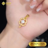  Mặt dây chuyền phối Đá sang trọng titan SST MD15 