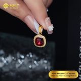  Mặt dây chuyền phối Đá sang trọng titan SST MD15 