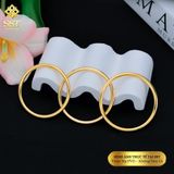  Vòng tay trơn titan SST bản 4li VT77 