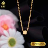  Dây chuyền titan SST dây mắc xích mặt khối vuông VC560 