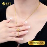  Dây chuyền Titan Mặt Hồ Lô Không Đen Gỉ VC100 