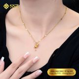  Dây chuyền Titan Mặt Hồ Lô Không Đen Gỉ VC100 