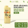 Combo Dầu gội - xả Dicora Urban Fit Macadamia phục hồi tóc hư tổn 400ml
