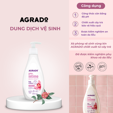 Dung dịch vệ sinh Agrado Intimate Soap 500ml