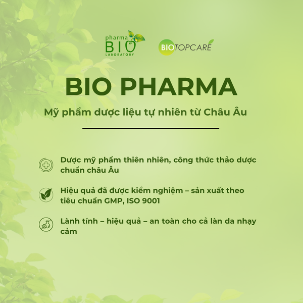 Pharma BIO LABORATORY - Bộ giải pháp trị rụng tóc & kích thích mọc tóc