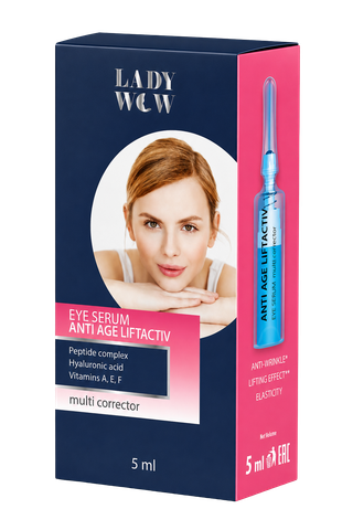 Lady Wow Serum mắt trị nhăn & bọng mắt 5ml