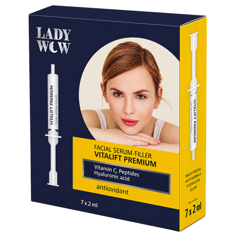 Lady Wow Serum-filler giúp làm sáng da trị nám 7x2ml
