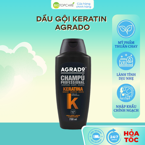 Dầu gội Keratin Agrado 750ml