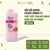 Dầu gội Dicora Urban Fit chiết xuất tinh dầu Argan dành cho tóc nhuộm 400ml - BioTopcare Official