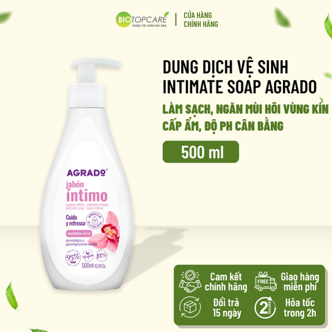 Dung dịch vệ sinh Agrado Intimate Soap 500ml