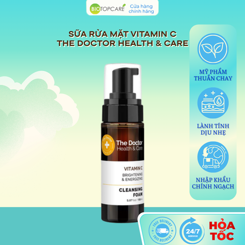 The Doctor Health & Care Vitamin C Сleansing foam 150ml Bọt rửa mặt