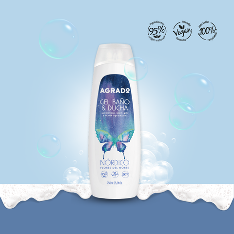 Gel tắm Agrado Nordic 750ml