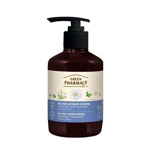 Dung Dịch Vệ Sinh Phụ Nữ Green Pharmacy Hoa Cúc 370ml