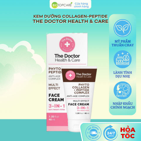 The Doctor Health & Care PHYTO COLLAGEN-PEPTIDE COMPLEX Face cream 3 in 1 40ml Kem dưỡng da mặt