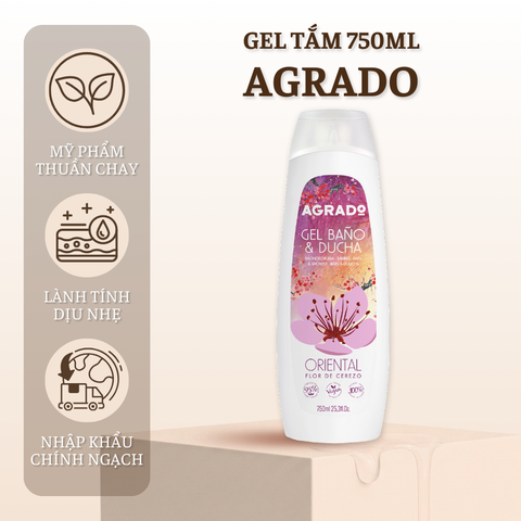 Gel tắm Agrado Oriental 750ml