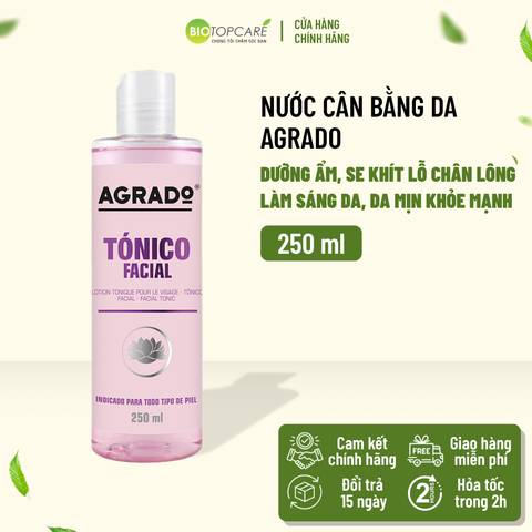 Nước cân bằng da Agrado 250ml