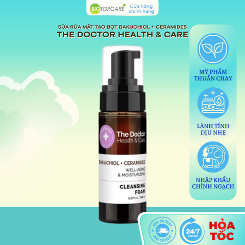 The Doctor Health & Care BAKUCHIOL + CERAMIDES Сleansing foam 150ml Bọt rửa mặt 150ml