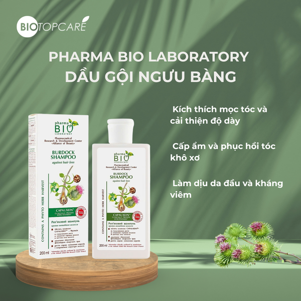 Pharma Bio Laboratory Dầu gội ngưu bàng 200ml