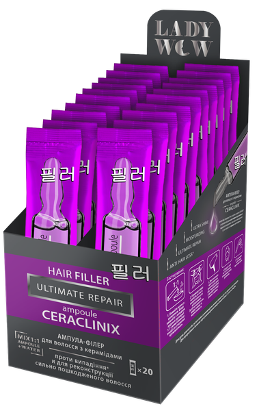 Kem hấp phục hồi Lady Wow dành cho tóc với Ceramides 15 ml