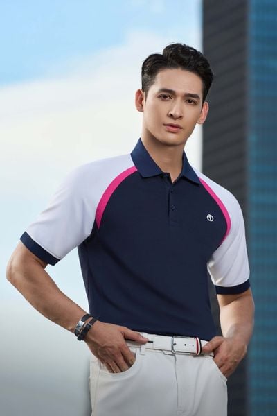 Áo polo xanh - AP296