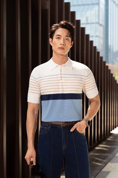 Áo mongtoghi họa tiết sọc ngang AP404