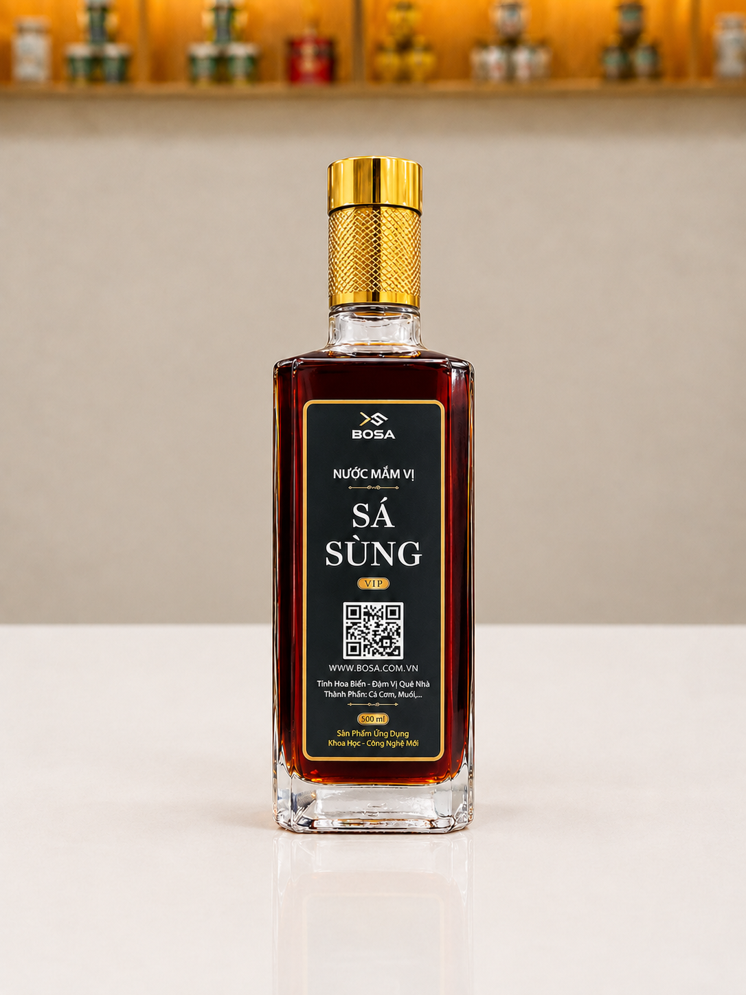nuoc mam vi sa sung 40 do dam chai 500ml