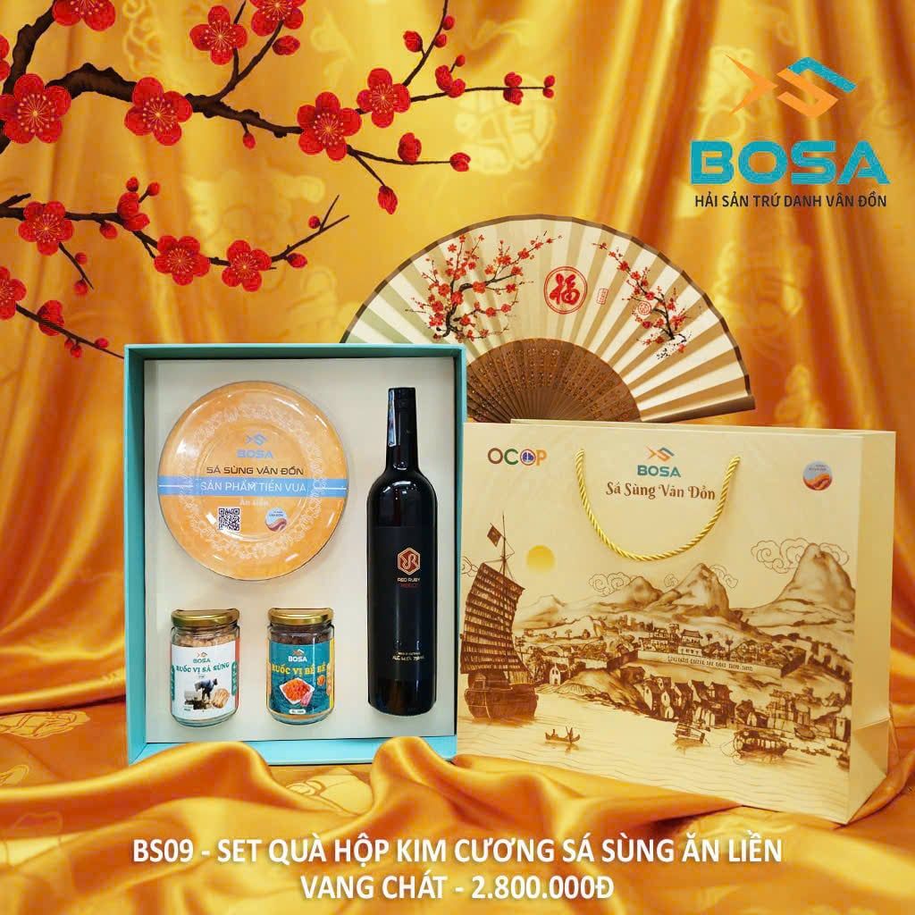 hop qua sa sung an lien ruoc ruou vang chat 2800k