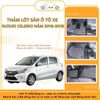 Thảm lót sàn ô tô cắt theo form xe SUZUKI CELERIO năm 2018-2019 (5 chỗ)