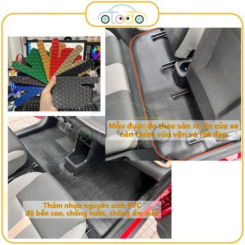 Thảm lót sàn nhựa PVC dành cho xe ô tô 5 chỗ LYNK & CO-06 năm 2020-2025