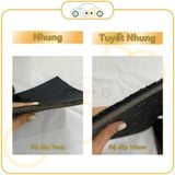 Thảm lót taplo nhung 3 lớp xe Nissan Navara năm 2010-2023 chống nắng, hấp thụ nhiệt, tăng thẩm mỹ