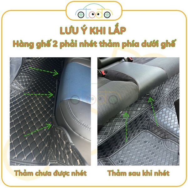 Thảm lót sàn may đo cho xe 5 chỗ NISSAN TEANA năm 2015-2018 form chuẩn