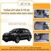 Thảm lót sàn may đo cho xe 5 chỗ TOYOTA RAIZE năm 2021-2024 form chuẩn
