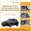 Thảm lót sàn dành cho xe 5 chỗ TOYOTA COROLLA CROSS (BẢN ĐIỆN) năm 2020-2024