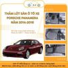Thảm lót sàn vừa vặn form xe PORSCHE PANAMERA năm 2014-2016 (4 chỗ)