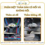 Thảm lót sàn may đo cho xe BUICK ENCLAVE năm 2009-2015 (6 chỗ) form chuẩn