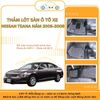 Thảm lót sàn ô tô cắt theo form xe NISSAN TEANA năm 2005-2008 (5 chỗ)