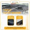 Thảm lót taplo nhung 3 lớp xe Nissan Navara năm 2010-2023 chống nắng, hấp thụ nhiệt, tăng thẩm mỹ