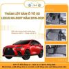 Thảm lót sàn cho xe 5 chỗ LEXUS NX-300T năm 2015-2021 chống nước, không mùi