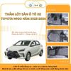 Tấm lót sàn chống bẩn cho xe 5 chỗ TOYOTA WIGO năm 2023-2024