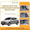 Thảm lót sàn ô tô 5 chỗ HYUNDAI GRAND i10 (SEDAN) năm 2012-2023 chống trầy xước