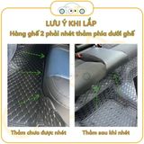 Bộ thảm trải sàn 6d cho xe 5 chỗ LEXUS LS600 năm 2006-2016 dễ dàng vệ sinh