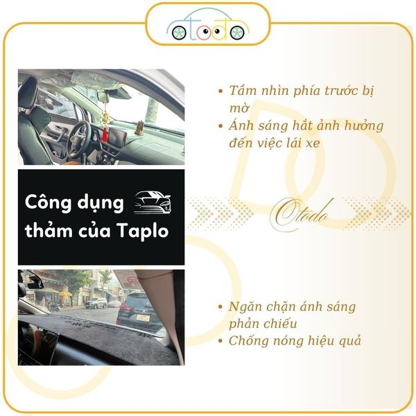 Thảm lót taplo nhung 3 lớp xe Nissan Navara năm 2010-2023 chống nắng, hấp thụ nhiệt, tăng thẩm mỹ