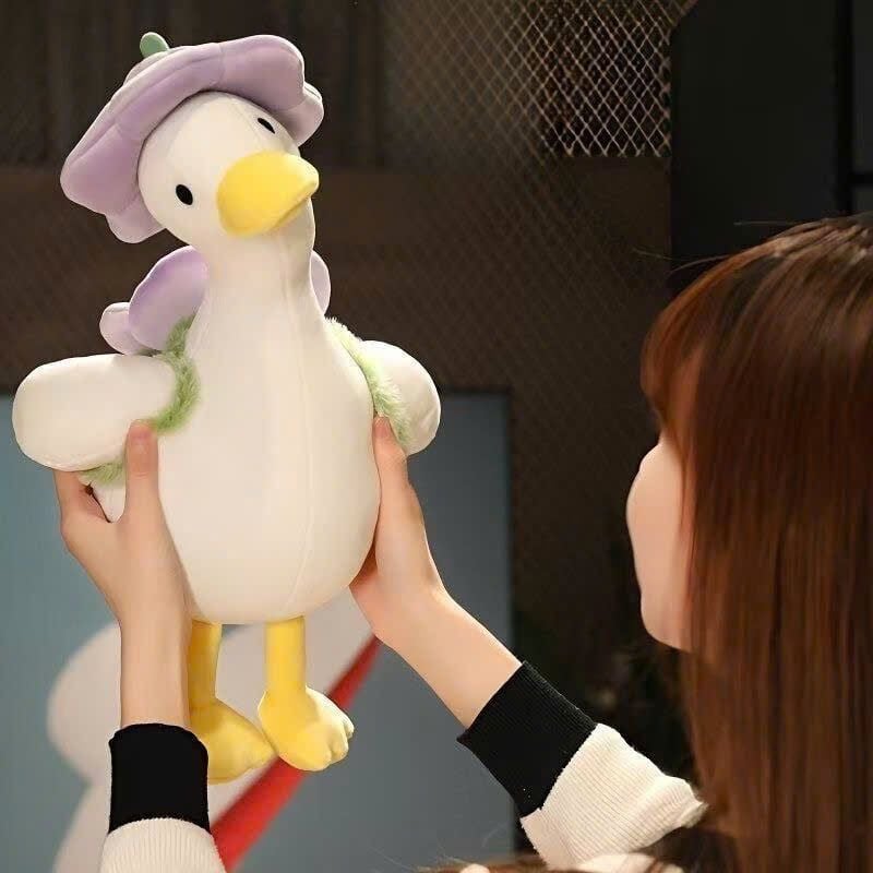  Gấu Bông Vịt Đáng Yêu Đội Mũ 