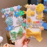  Set Kẹp Tóc Ngôi Sao Biển Và Nơ 