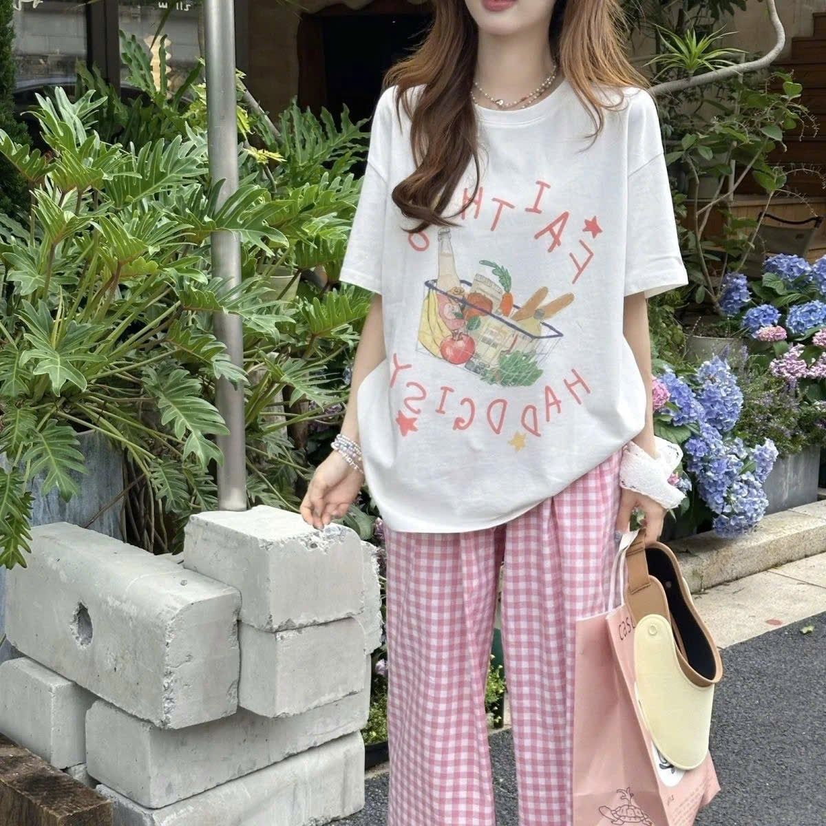  Bộ Đồ Mặc Ở Nhà In Họa Tiết Dễ Thương 